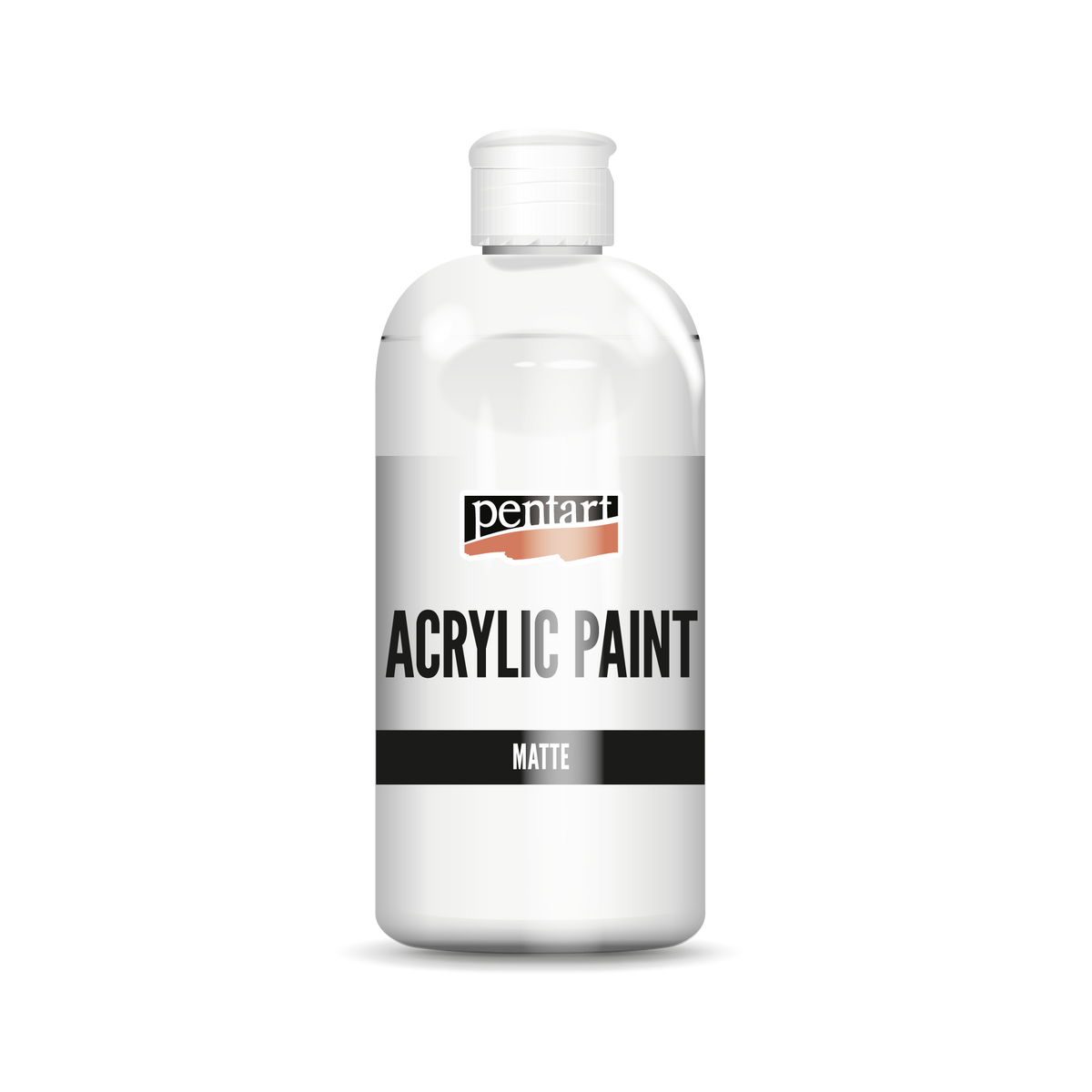 Pentart Matte Acrylic Paint 500 ml, White