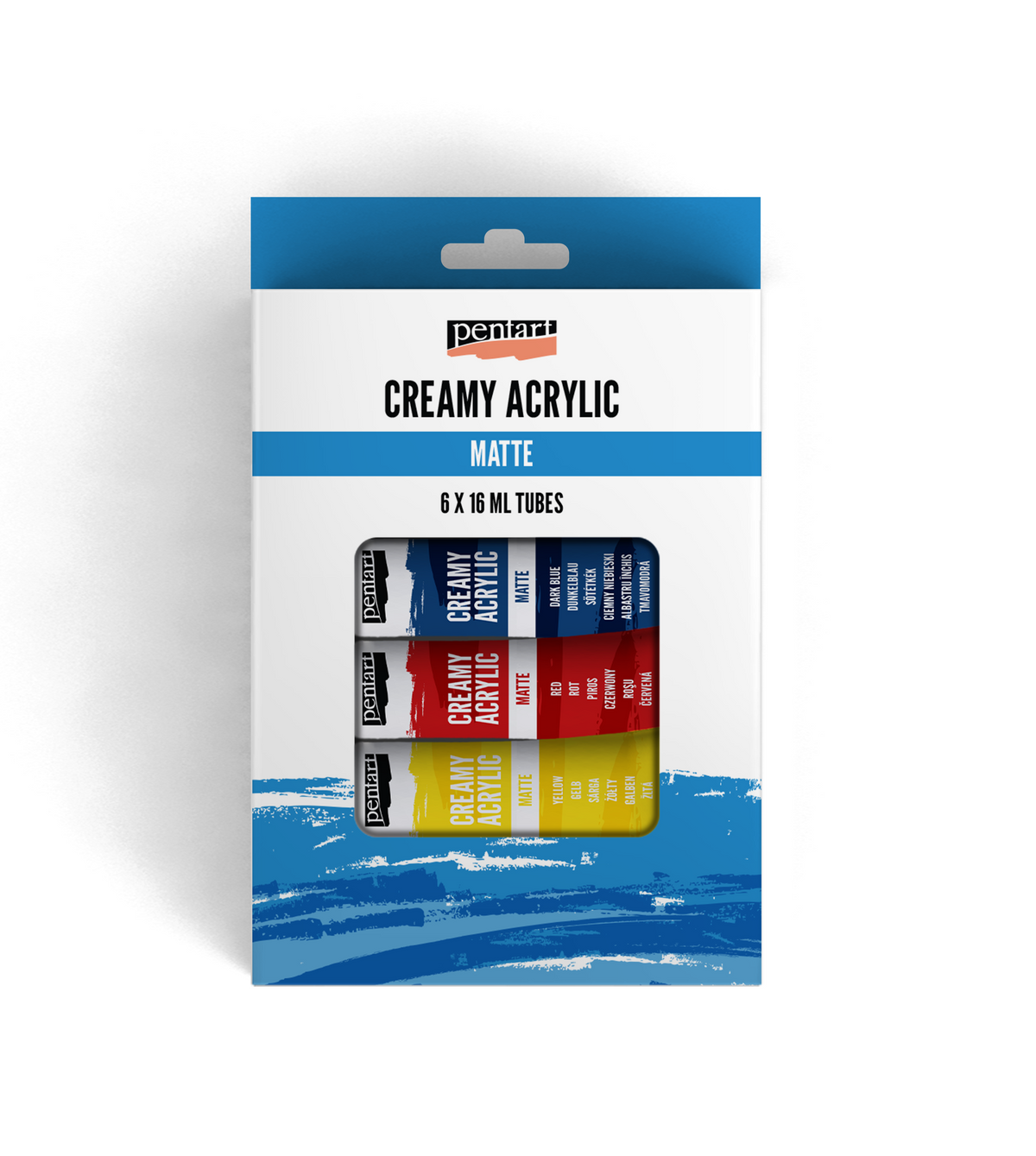 Pentart Matte Creamy Acrylic Paint Set 16 ml