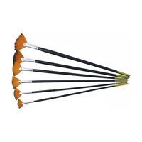 Pentart Paint Brush Set – 6 pcs – fan