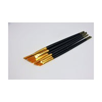Pentart Paint Brush Set – 6 pcs – up to 11, flat angled