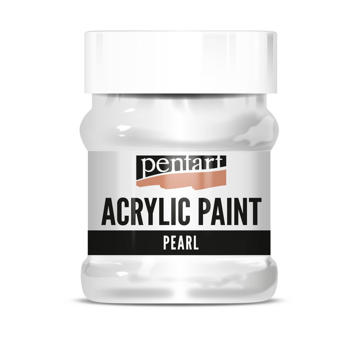 Pentart Pearl Acrylic Paint 230 ml, White