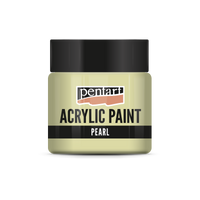 Pentart Pearlescent Acrylic Paint 50 ml – Yellow