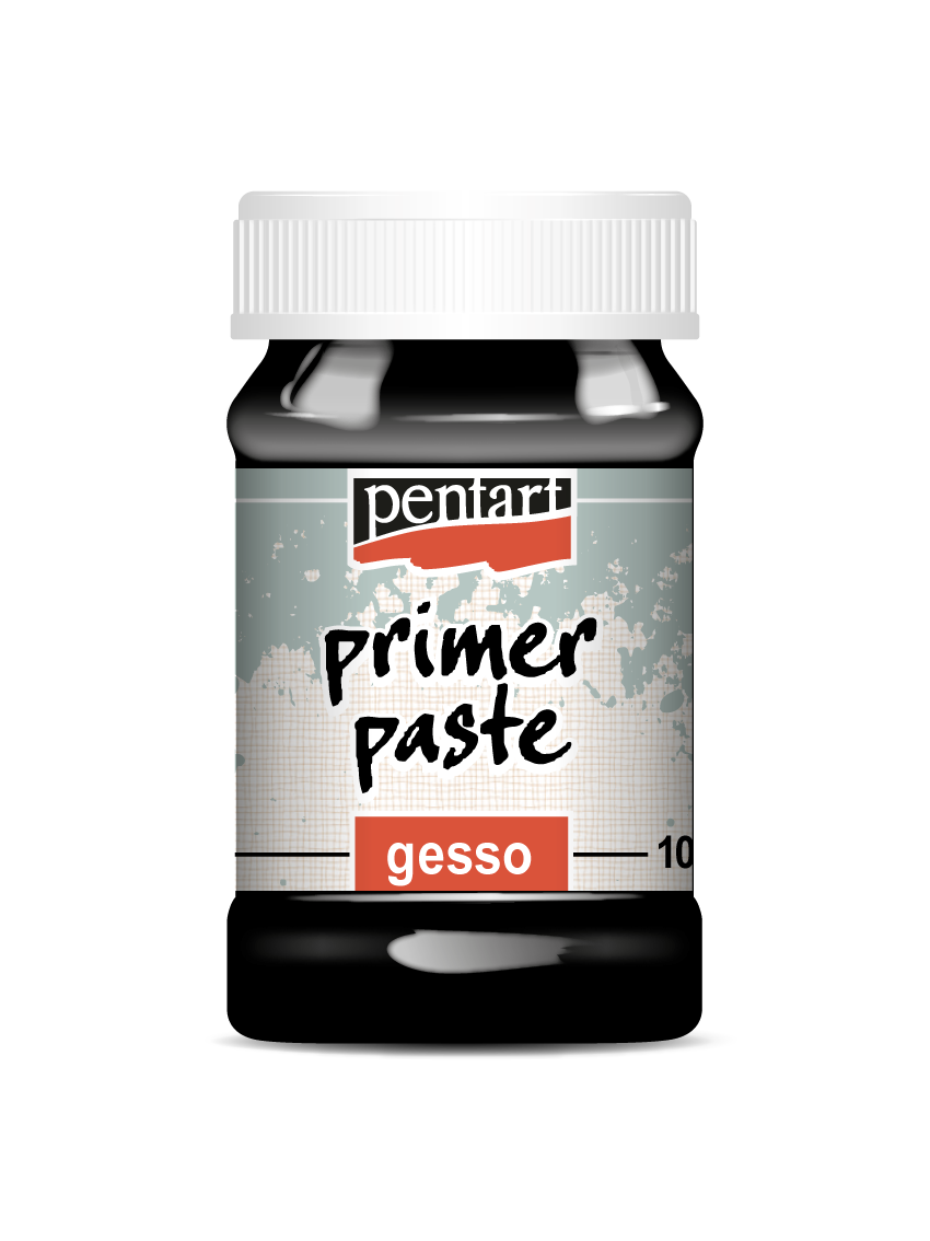 Pentart Primer Paste - 100 ml, Black
