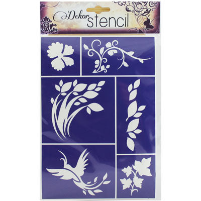 PENTART Self-Adhesive Stencil - Leaves