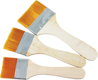 Pentart Set of Flat Brushes, Sizes 6, 8, 10