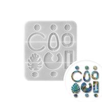 Pentart Silicone Mold for Resin, Earrings, 1 pc