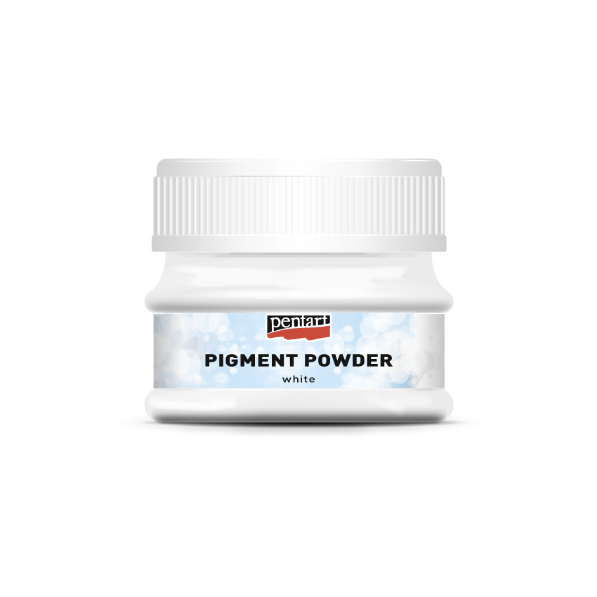 Pentart White Pigment Powder min. 10 g