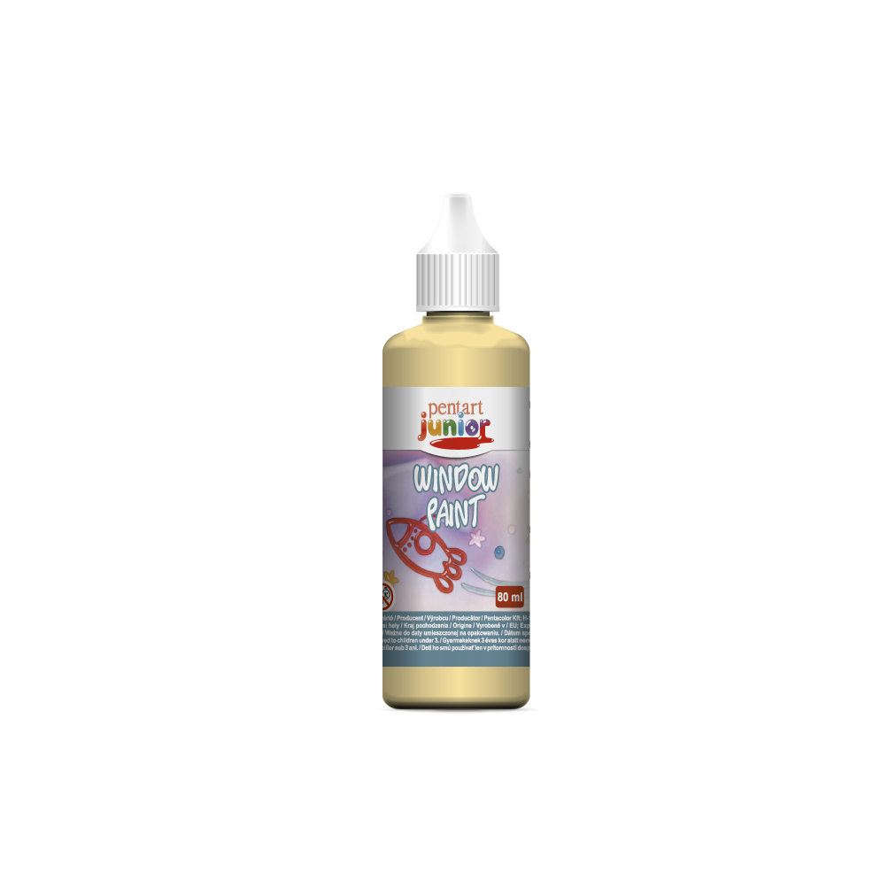 Pentart Window Paint Contour Paint Gold 80 ml