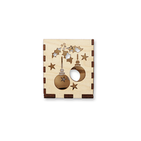 Pentart Wooden Christmas Tealight Holder – 1