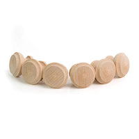 Pentart Wooden Furniture Handles, Set of 6