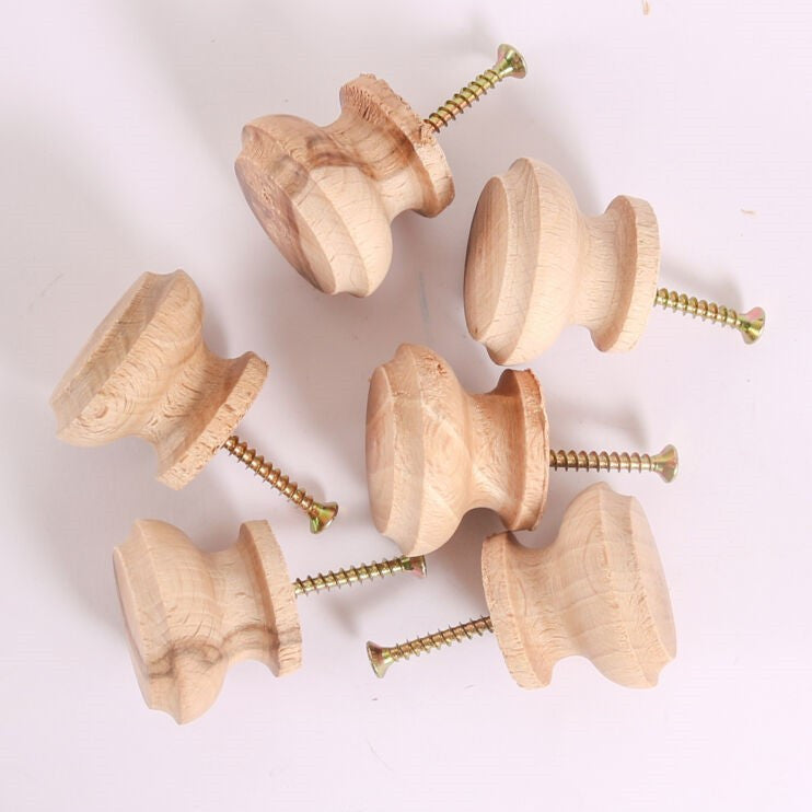 Pentart wooden knob convex-flat