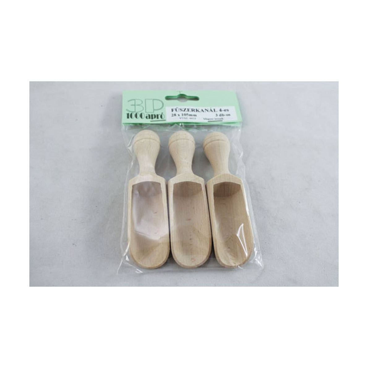 Pentart Wooden Spice Spoon PENTA COLLECTION – 4, 3