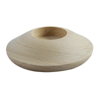 Pentart Wooden Tealight Candle Holder - Disk 3, 10x3 cm