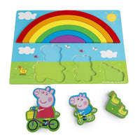 PEPPA PIG 3D Wooden Rainbow Puzzle