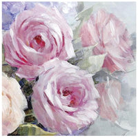 Pink Roses Decoupage Napkins - 1 pc