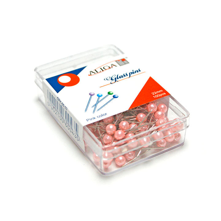 Pins with Colored Heads, 22 mm / 100 pcs | various colors