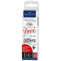 PITT Art Markers Set Hand Lettering Love
