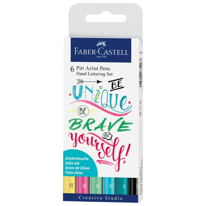 PITT Art Pens Set for Hand Lettering, Unique