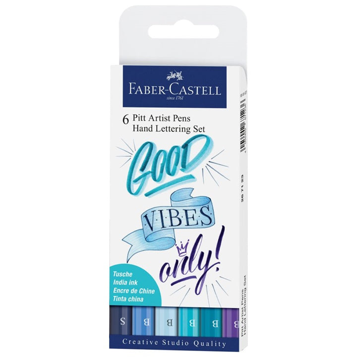 PITT Artist Pens Set, Hand Lettering Good Vibes