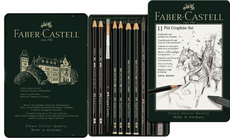 Pitt Grafit Small Set in Tin