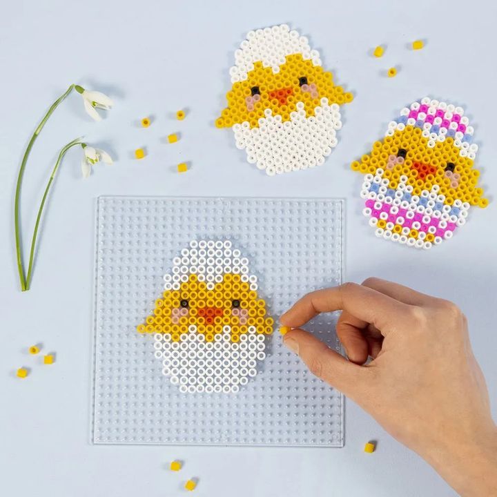 Plastic Iron-On Beads, image 4