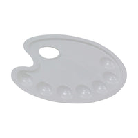 Plastic oval painting palette DALER ROWNEY - 22 x 30 cm