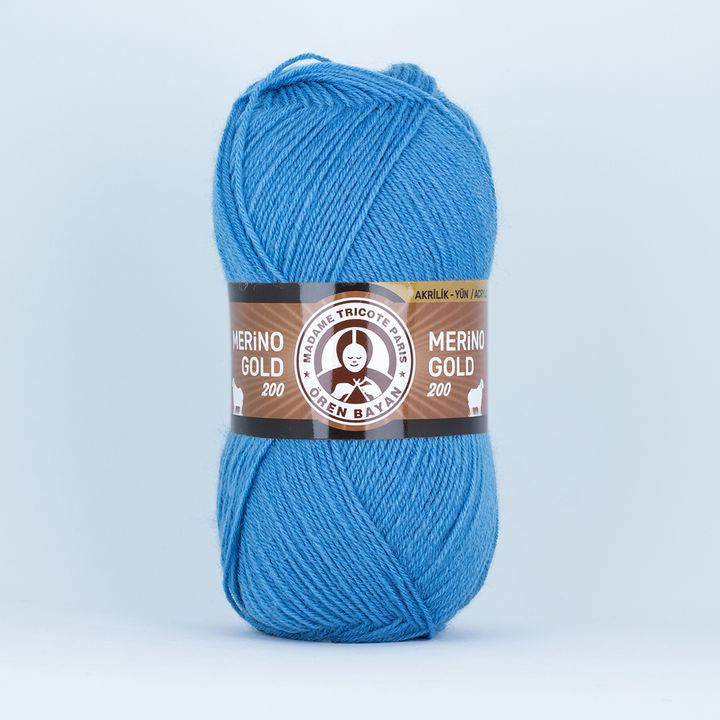 Прежда за плетене Madame Tricote Paris Merino Gold 200 - 100 гр — изображение 2
