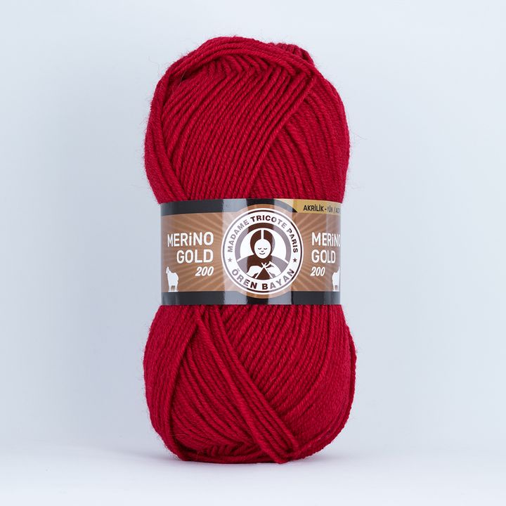 Прежда за плетене Madame Tricote Paris Merino Gold 200 - 100 гр — изображение 5