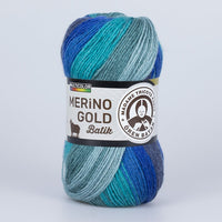 Прежда за плетене Madame Tricote Paris Merino Gold Batik 100 гр — изображение 6