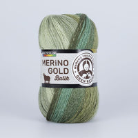 Прежда за плетене Madame Tricote Paris Merino Gold Batik 100 гр — изображение 9