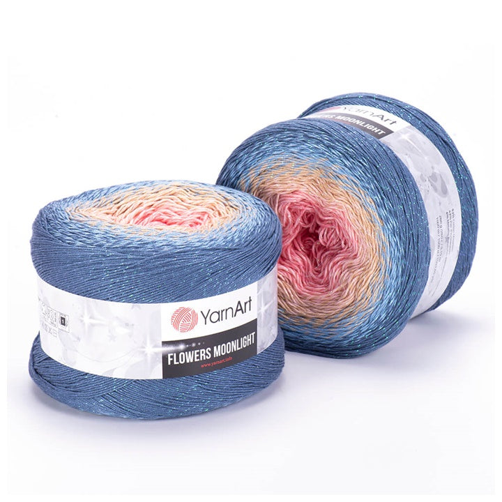 Прежда за плетене YarnArt Flowers Moonlight 260 гр. — изображение 2