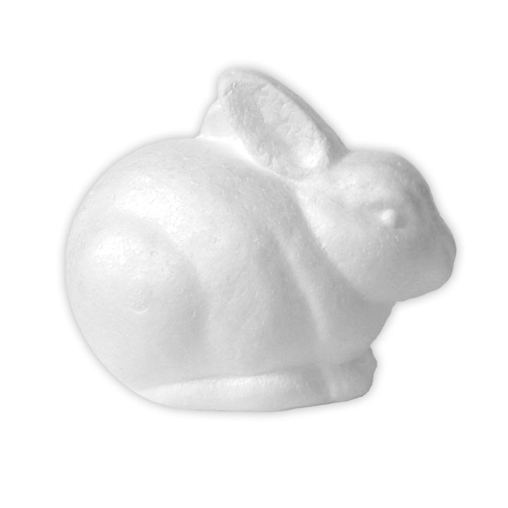 Polystyrene Rabbit 14 cm