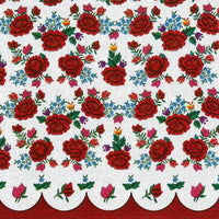 Poppies Embroidery Pattern Decoupage Napkins - 1 pc