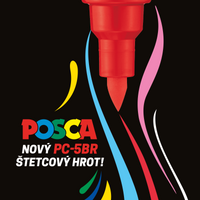 Posca acrylic marker PC-5BR 1 – 4 mm - set 8 pcs