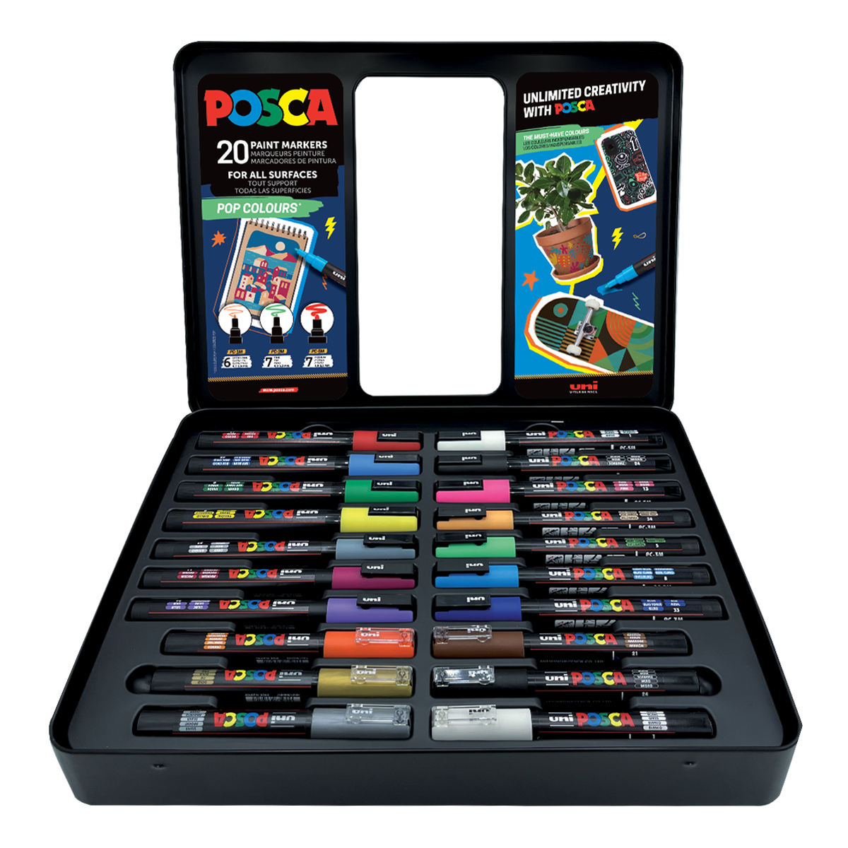 Posca marker set mix