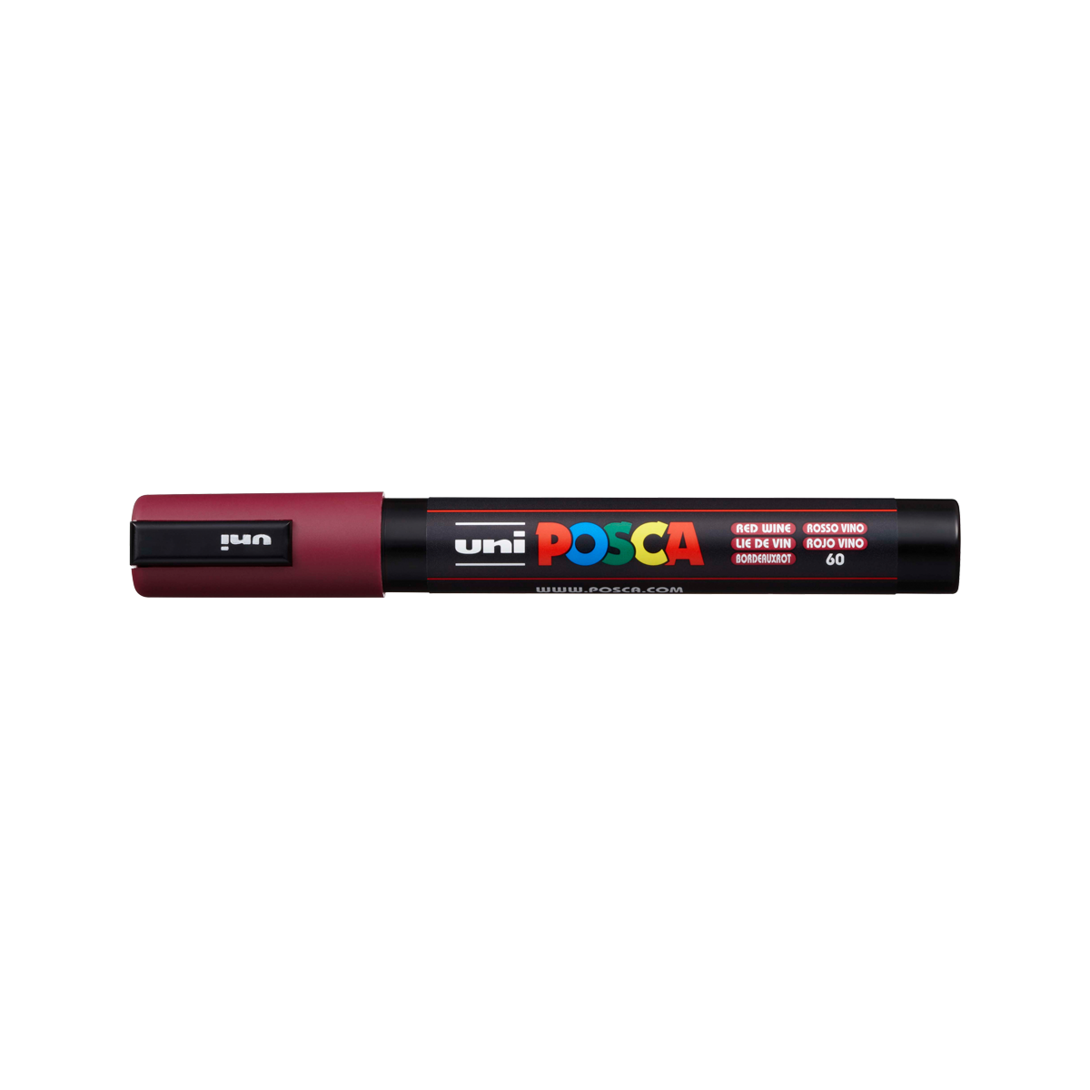 Posca Marker PC-5M, 1.8 - 2.5 mm, Bordeaux (60)