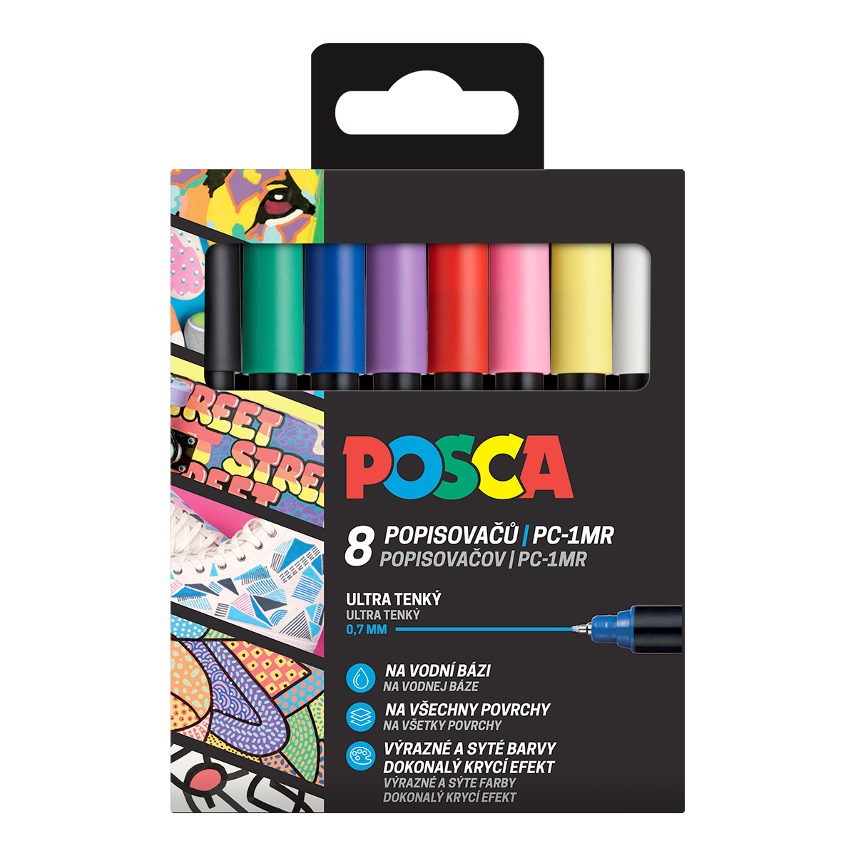 Posca Paint Marker Set (Set of 8)