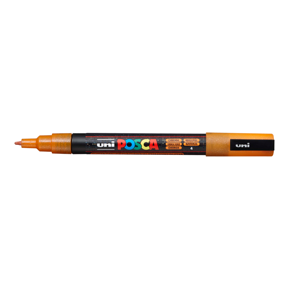 Posca PC-3ML Glitter Marker, 0.9–1.3 mm – orange (L4