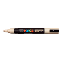 Posca PC-5M Acrylic Marker, 1.8–2.5 mm, Beige (45)