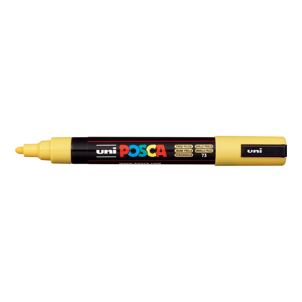 Posca PC-5M Acrylic Marker, 1.8–2.5 mm, Straw (73)