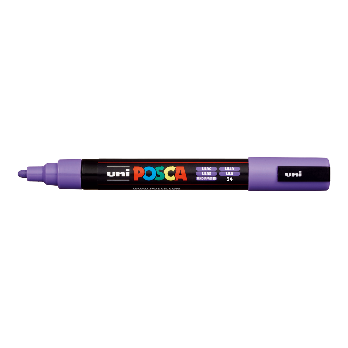 Posca PC-5M Marker, 1.8–2.5 mm, Lilac (34)