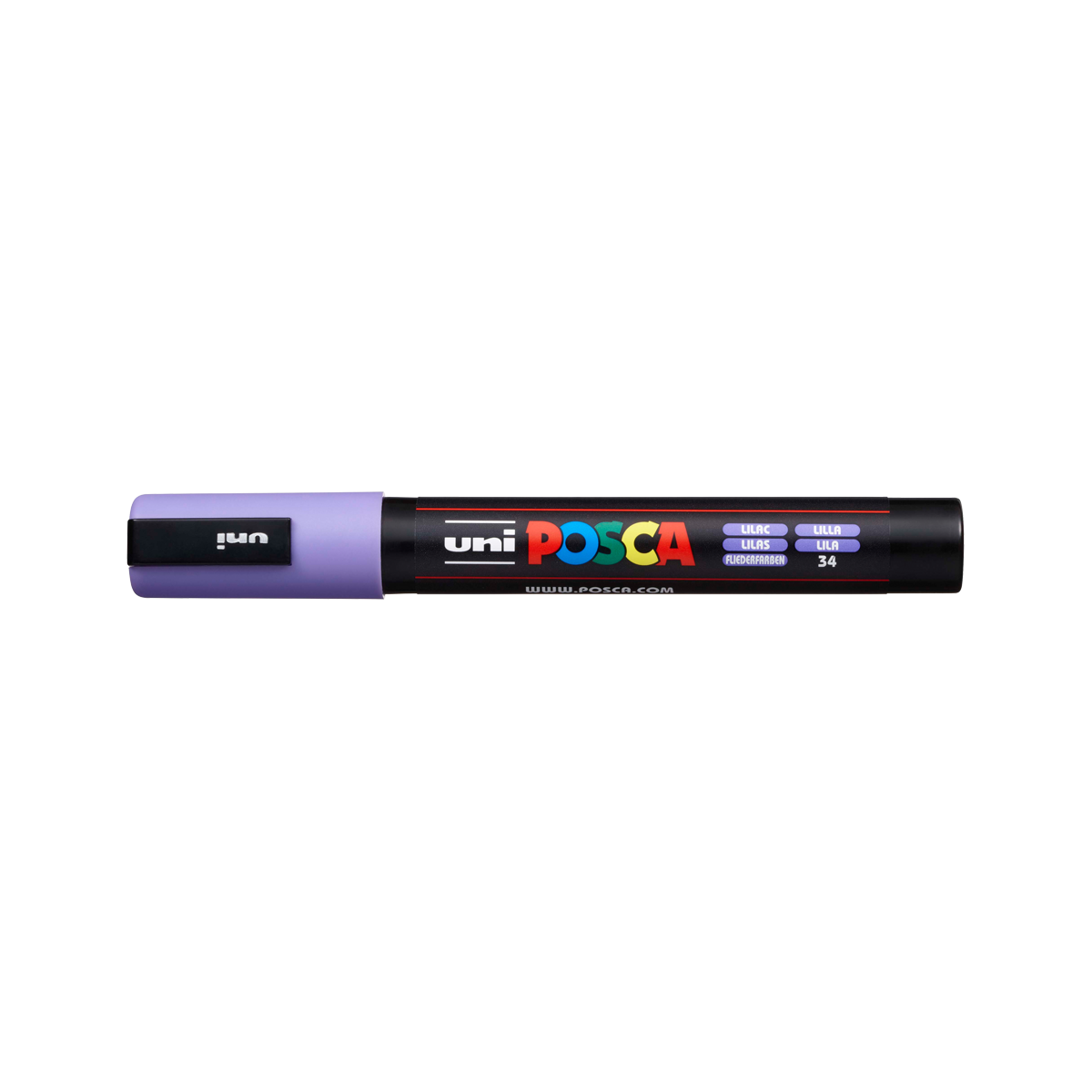 Posca PC-5M Marker, 1.8–2.5 mm, Lilac (34)