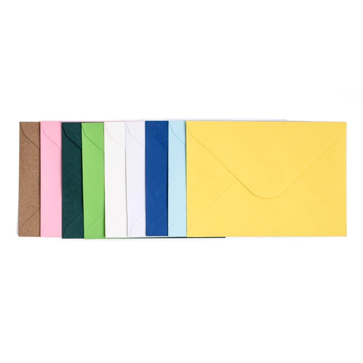 Postcards with Envelopes, Set of 6, 10.5 x 15 | various colors — image 1