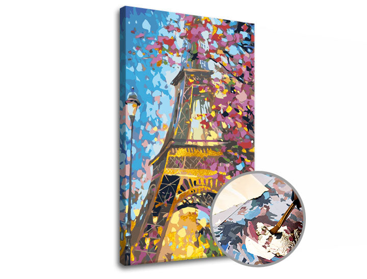 PREMIUM GOLD Paint by Numbers – Eiffel Tower
