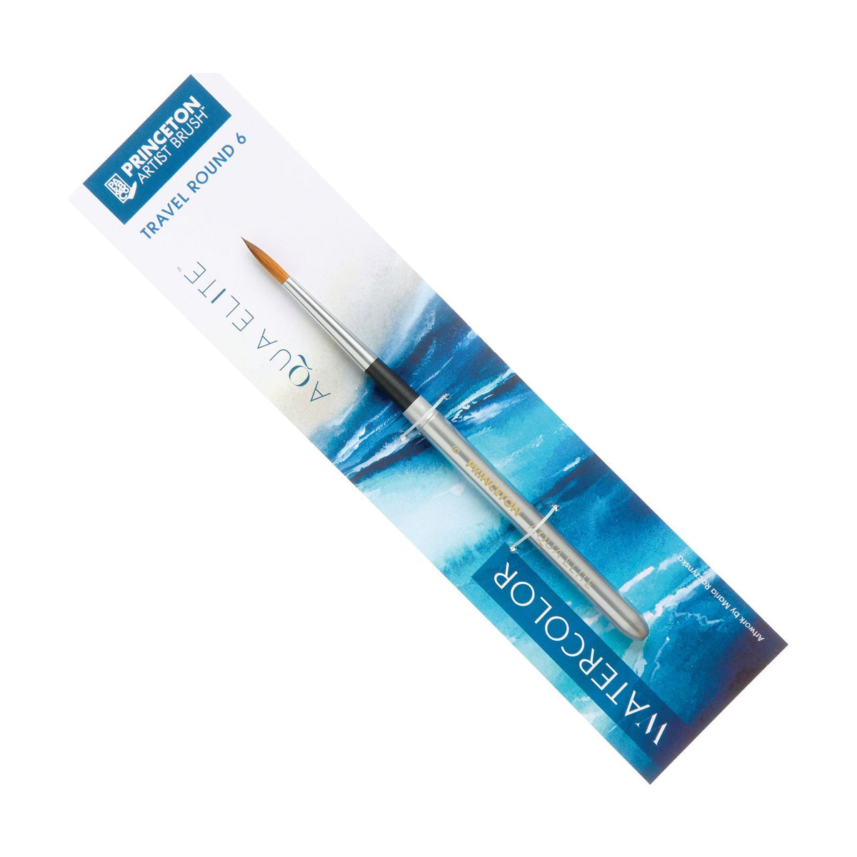 PRINCETON Aqua Elite Round Travel Watercolor Brush – 6