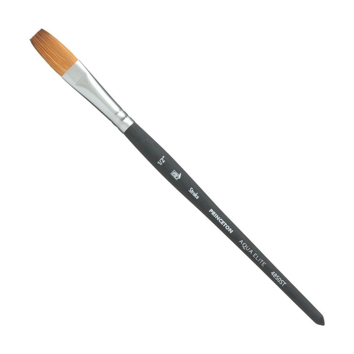 PRINCETON Aqua Elite Synthetic Kolinsky Sable Flat Stroke Watercolor Brush