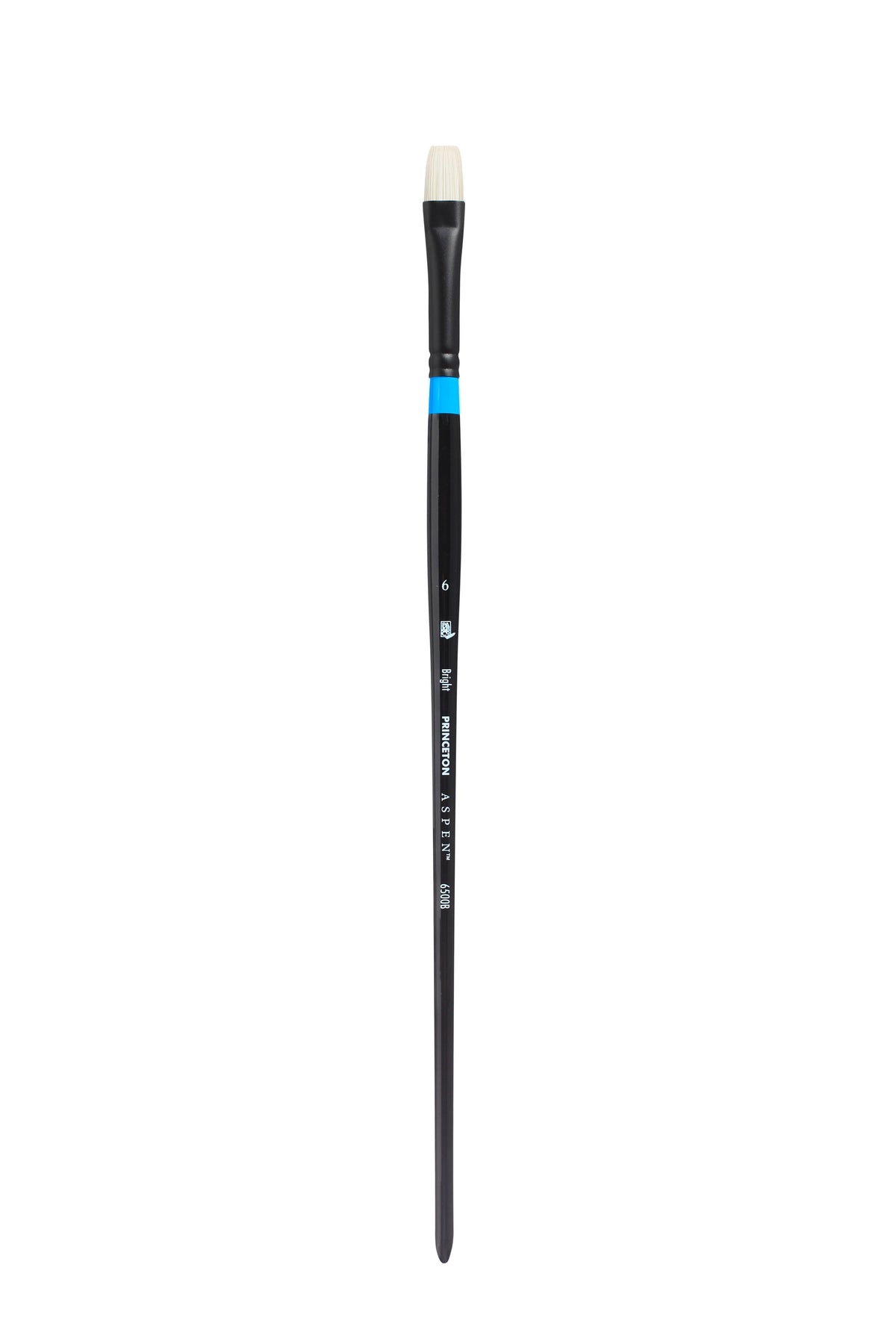 PRINCETON Aspen Bright Brush with Synthetic Bristles and Long Handle – 6