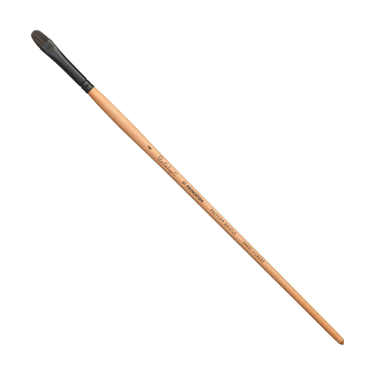 PRINCETON Catalyst Long Handle Synthetic Brush – Short Filbert 4