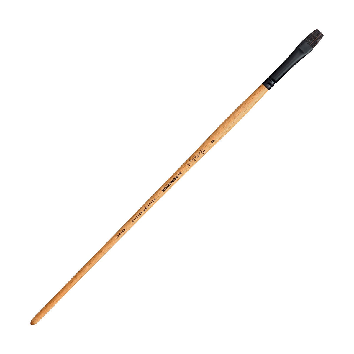 PRINCETON Catalyst Polytip Bright Flat Brush with Long Handle – 4
