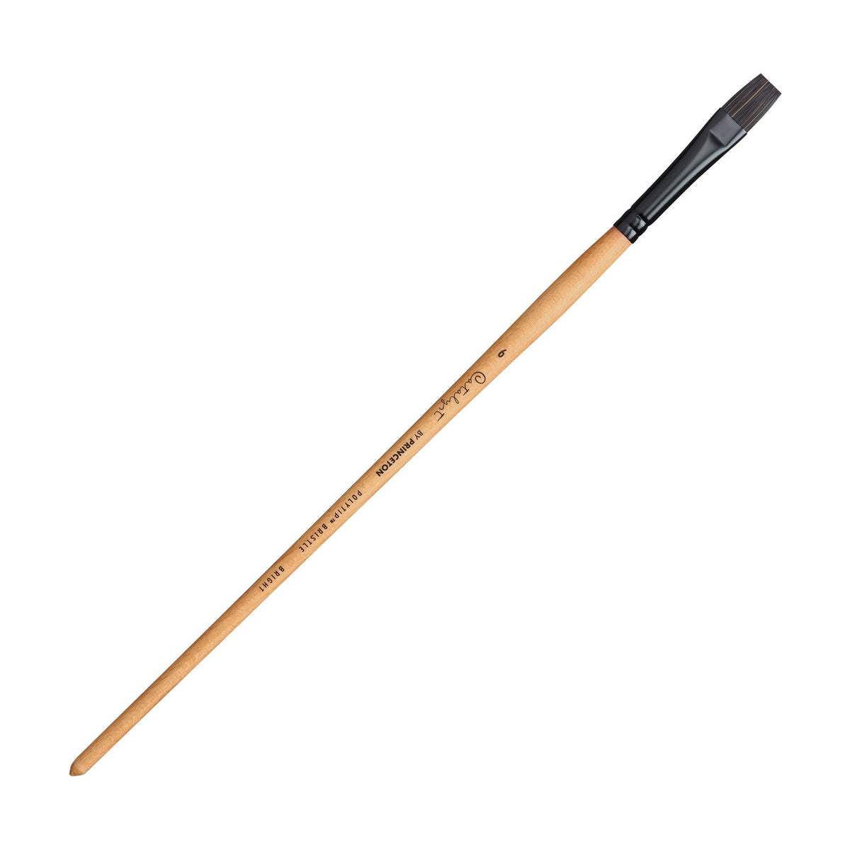 PRINCETON Catalyst Polytip Bright Flat Brush with Long Handle – 6